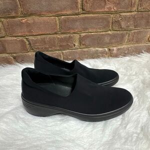 Ecco Women’s Black Danish Design Soft Comfort Wedge Shoe Size 39